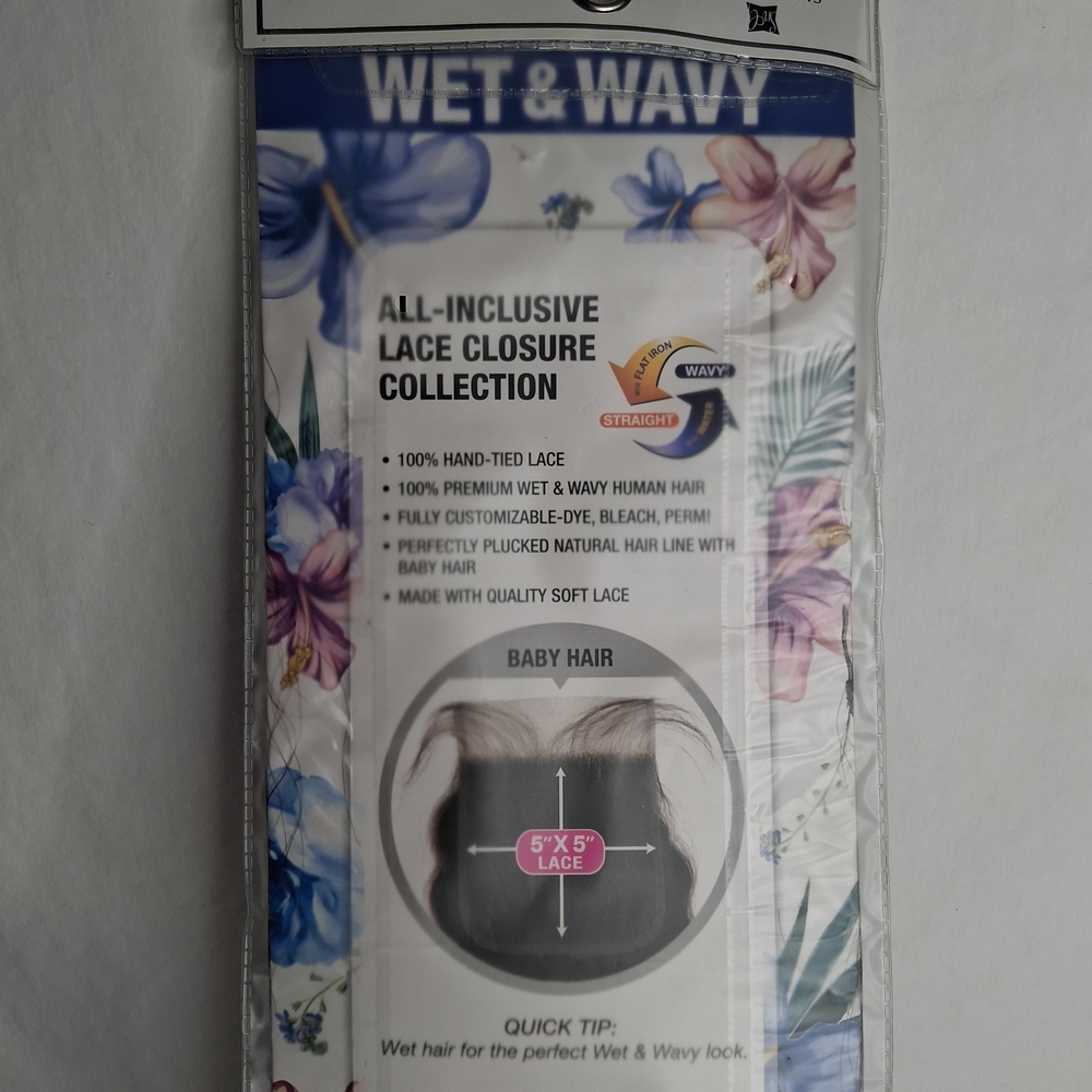 Ibiza Natural Virgin Human Hair Lace Closure - Dark Brown - Picture 9 of 11